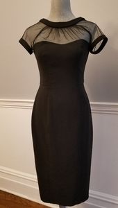 Maggy London Illusion Yoke Sheath